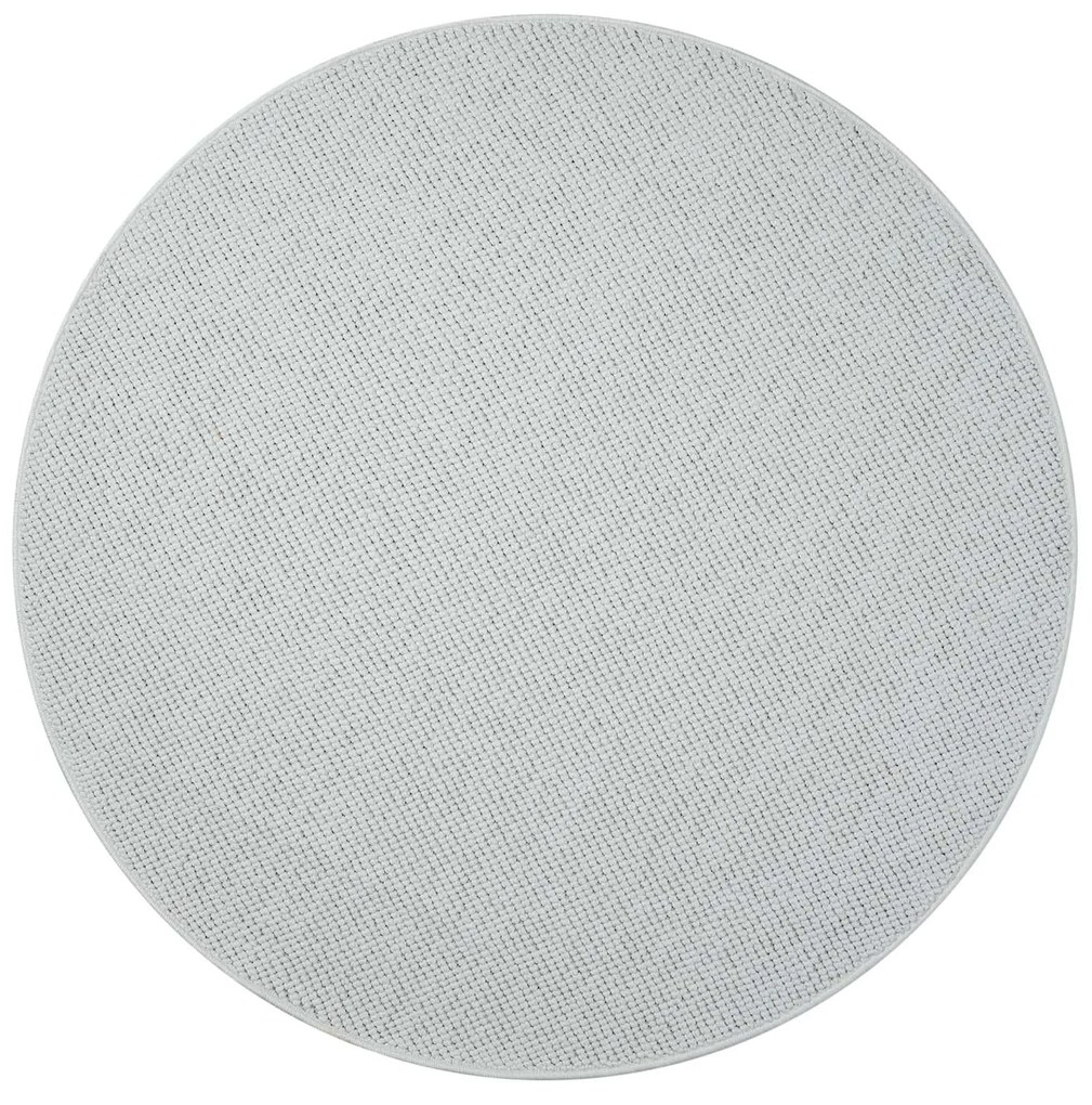 Dekorstudio Moderný okrúhly koberec LINDO 8843 - krémový Priemer koberca: 160cm