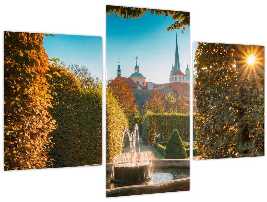 Obraz - Valdštejnský palác (90x60 cm)