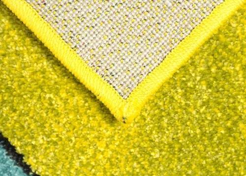 Koberce Breno Kusový koberec PLAY 16/YMY, žltá, viacfarebná,120 x 170 cm