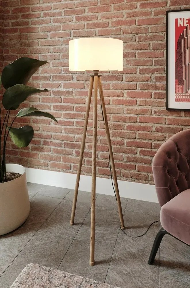 Stojacia lampa KS-11104 Cream Brown