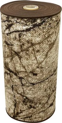 Protišmykový behúň Grain 17 hnedý / béžový