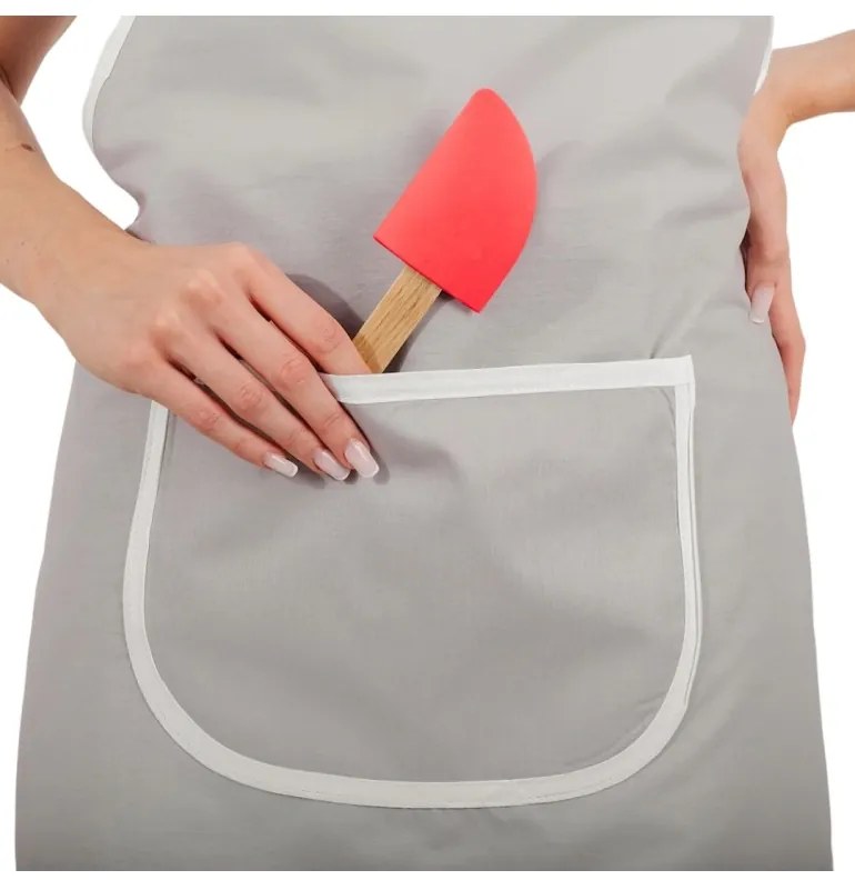 Kuchynská zástera Garlico EMI, čierna