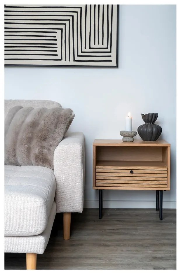 Dekoračný vankúš z umelej kožušiny 45x45 cm Galena – House Nordic