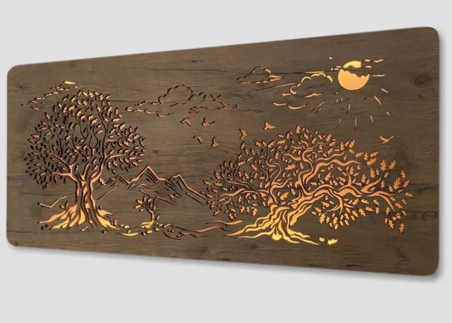 Led obraz Tri stromy