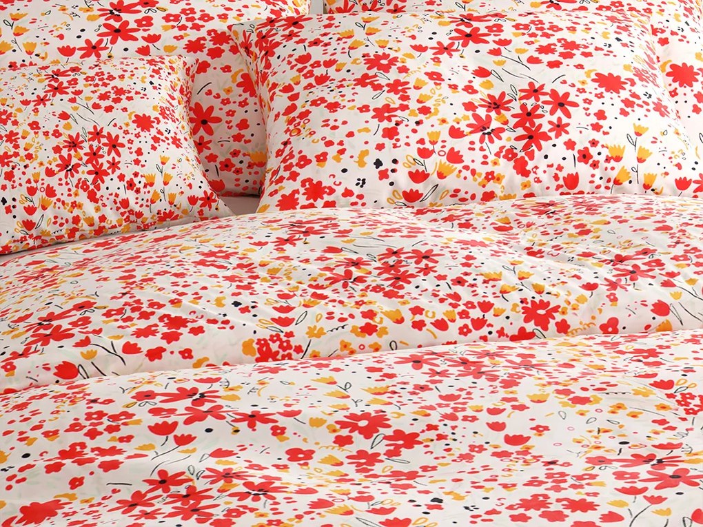 Obliečky z mikrovlákna REDORA krémové Rozmer obliečky: 70 x 90 cm | 140 x 200 cm