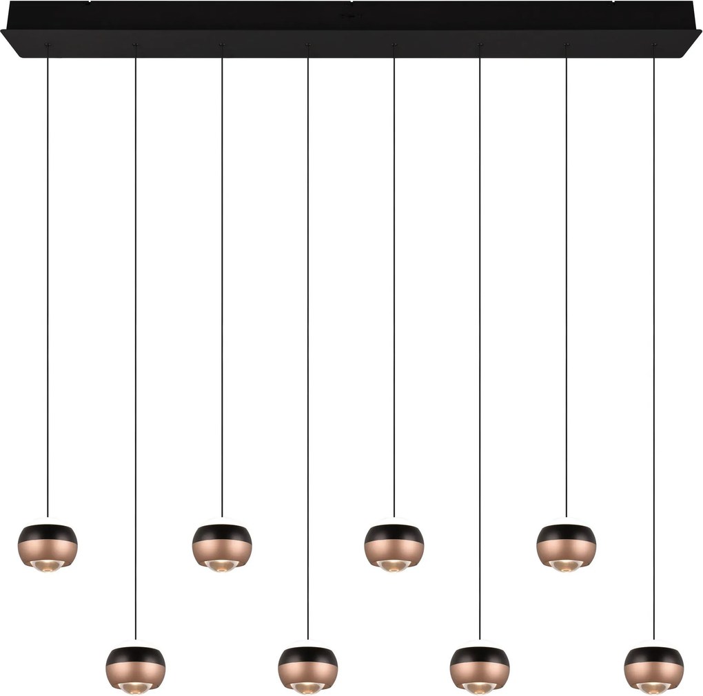XXXLutz ZÁVESNÉ LED SVIETIDLO, 150/13/200 cm Trio Leuchten - Interiérové svietidlá - 004102195705