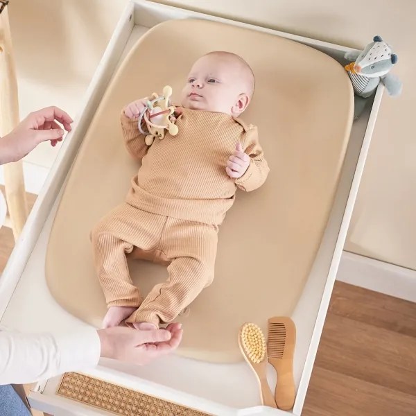 Nattou - Prebaľovacia podložka SOFTY 50x70 cm béžová