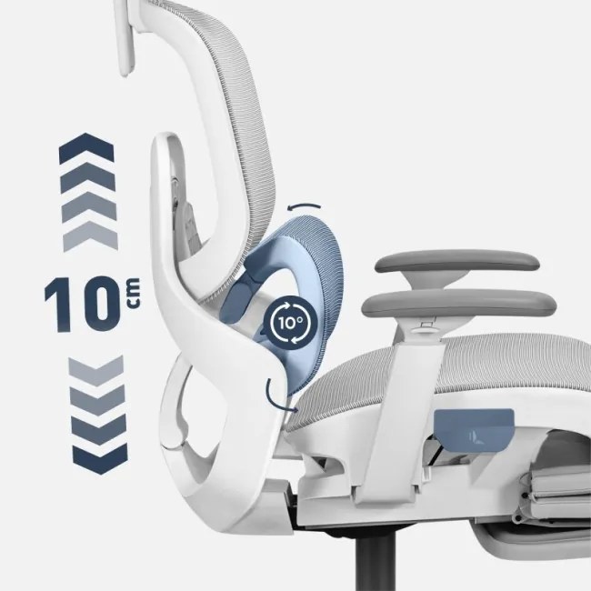 Kancelárska stolička Expert 9.3 Grey