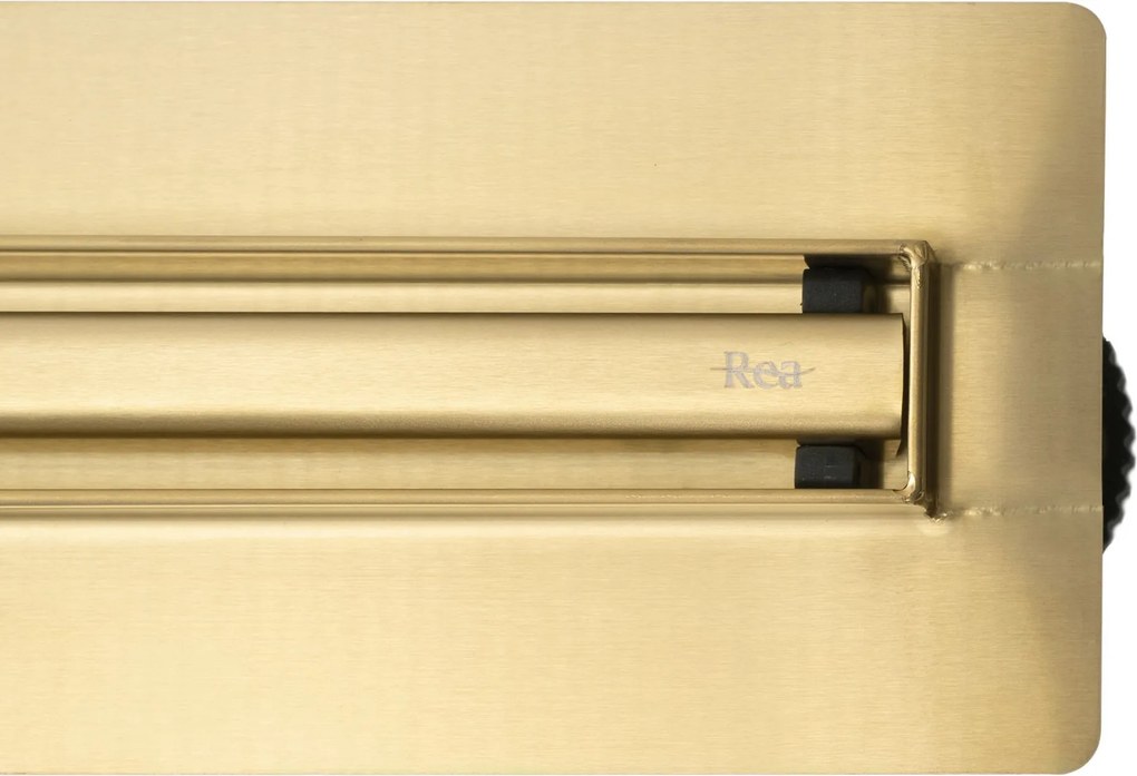 Odtokový žľab REA NEOX SLIM PRO 100 cm, zlatý