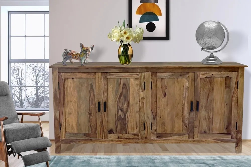 furniture-nabytek.cz - Komoda dřevěná z palisandru 200x90x45