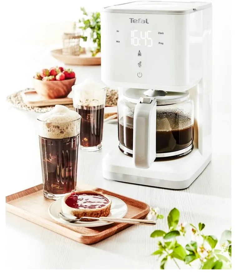 Biely kávovar na filtrovanú kávu Sense CM693110 – Tefal
