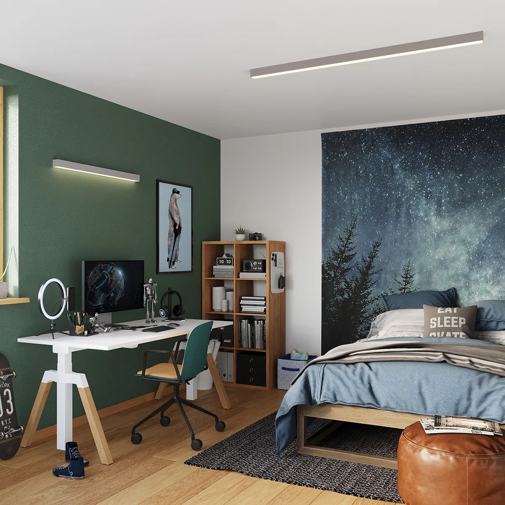 Stropné LED svietidlo Pinne 90, 1x LED 25w, 3000k, s