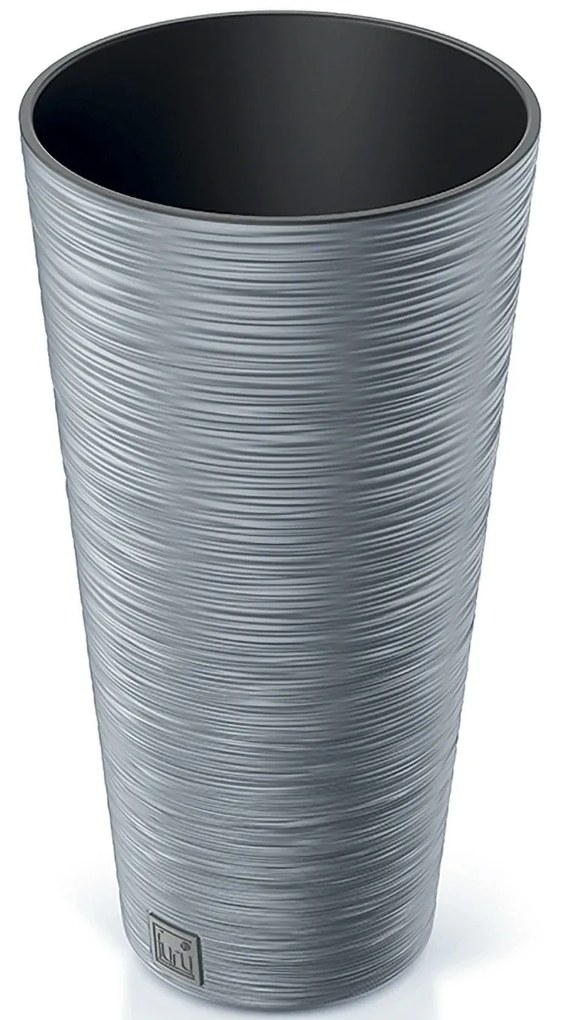 Plastový kvetináč DFRH300 30 cm - sivý betón
