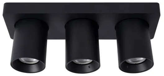 Lucide 09929/15/30 - LED Stmievateľné bodové svietidlo NIGEL 3xGU10/5W/230V čierna