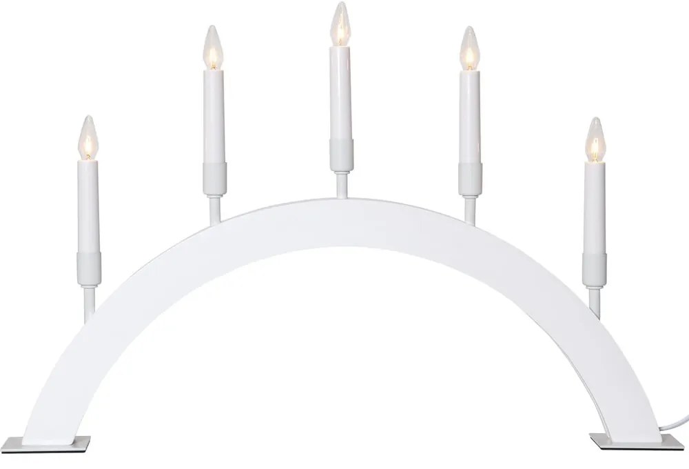 Biela vianočná svetelná dekorácia Vind – Star Trading