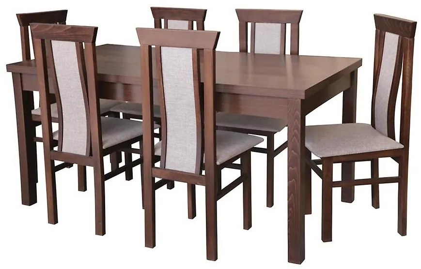 Jedálenská zostava Alex 1+6