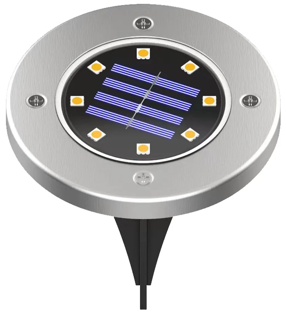Ecolamp Exteriérové solárne zapichovacie svietidlo Deck, 1x LED 0,06w