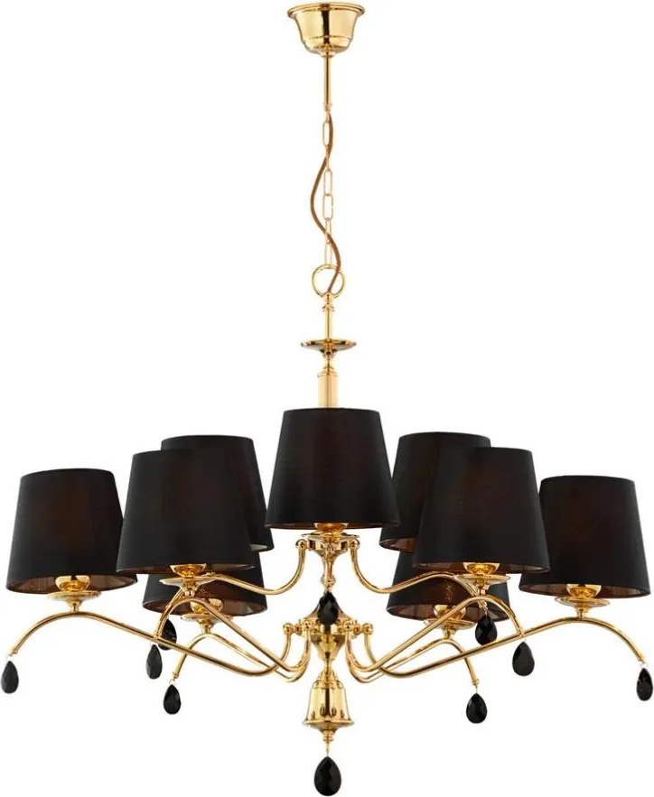 Jupiter 1797 - EG9 - Luster na reťazi EDIGA 9xE27/60W/230V