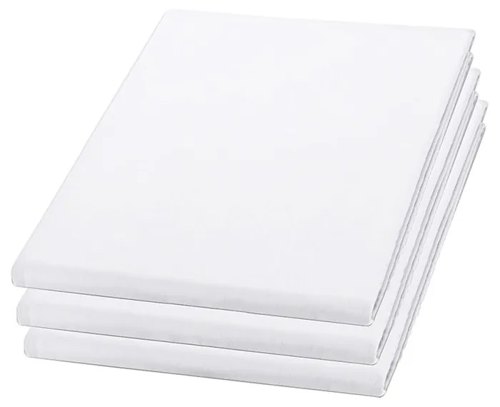 BAVLNENÉ PRESTIERADLO SMOOTH 200X240 CM BIELA