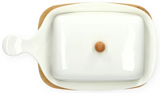 Dóza na maslo FINCAN 958339 biela