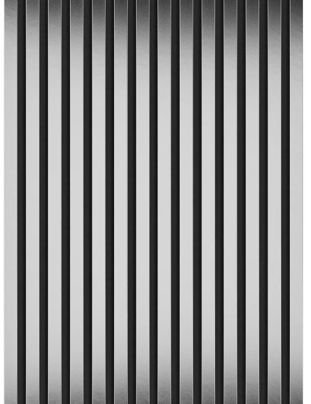 Mexen Lam-F, akustické stenové lamely 275 × 31,5 cm, filc 6 mm, strieborná, S105-275317-2812-056