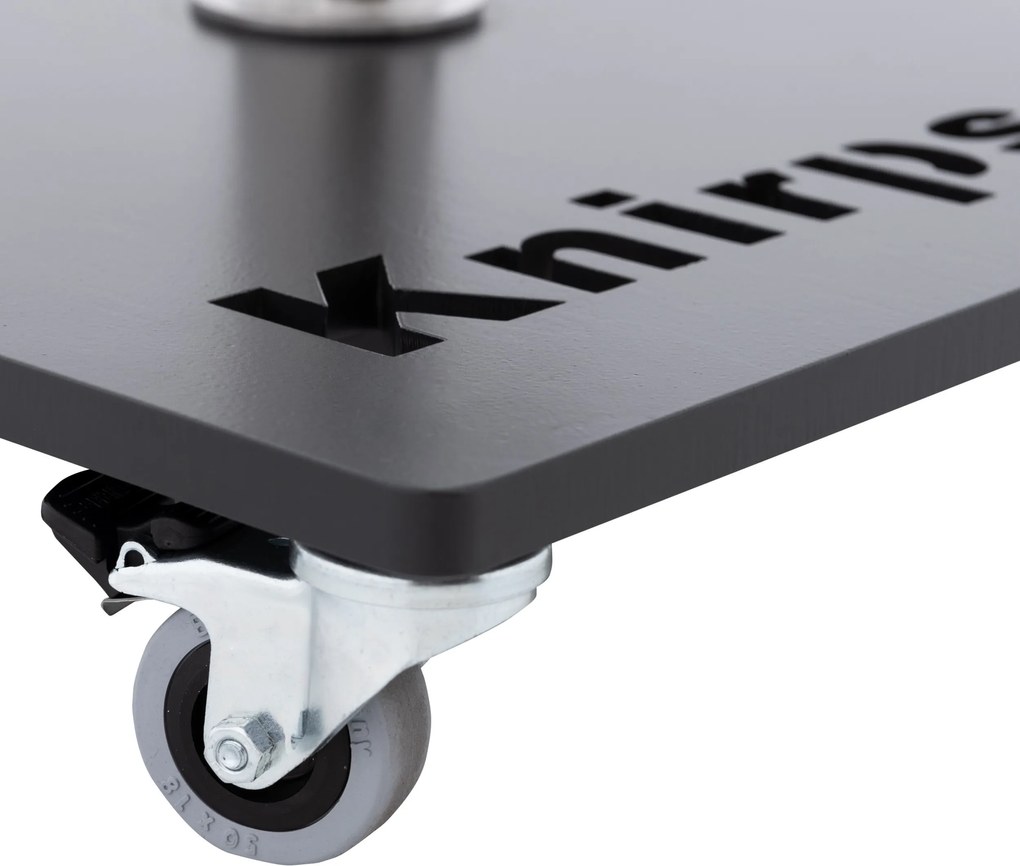 KNIRPS 50 kg - pojazdný oceľový stojan na slnečník s kolieskami