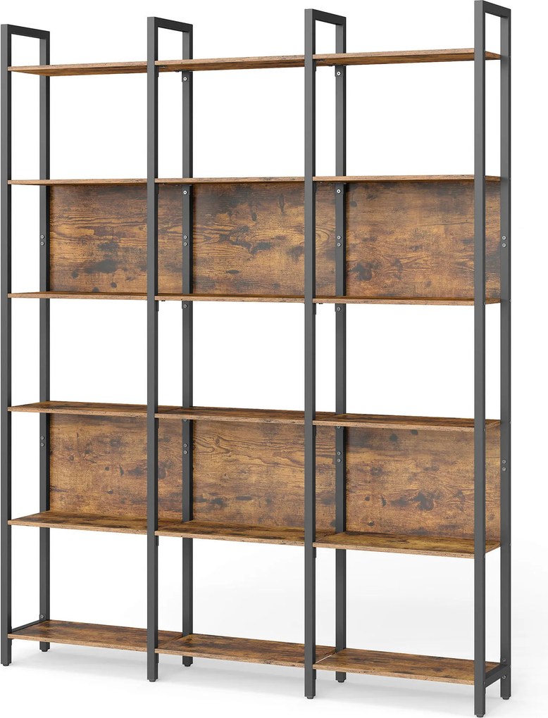 XXXLutz REGÁL, hnedá, čierna, oceľ, 128/187,1/24 cm Boxxx - Online Only drobný nábytok - 002543078101