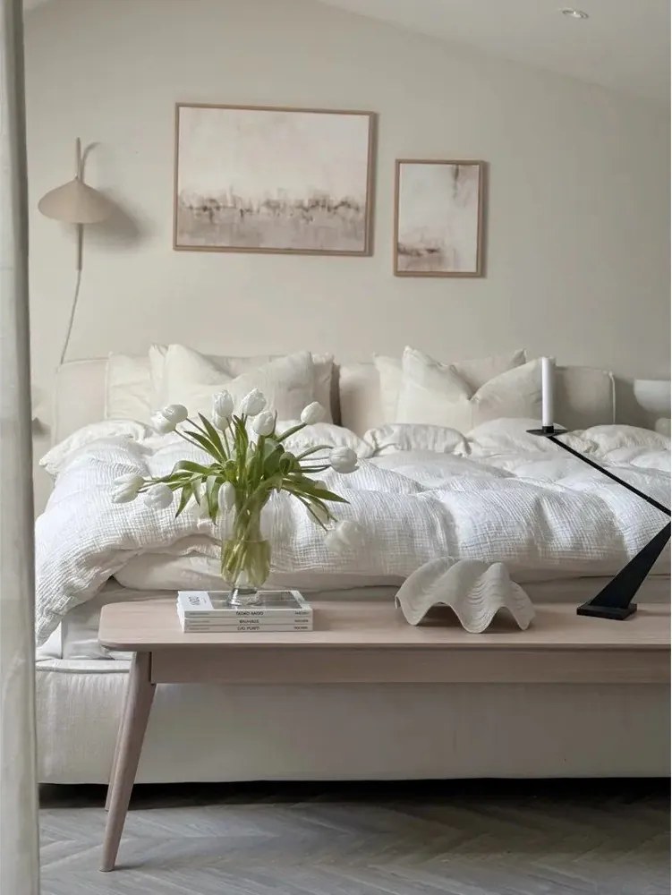 Prírodná lavica z dubového dreva Rowico Yumi