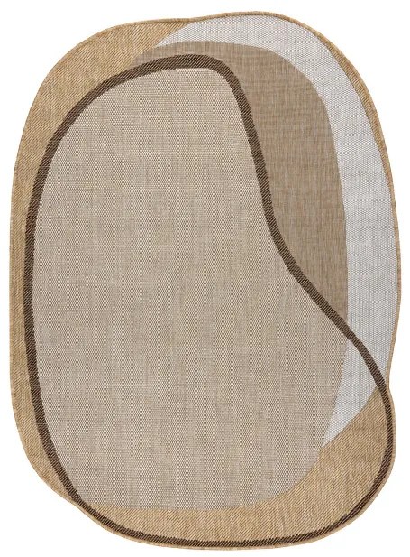 Koberec ORGANIC 2123 naturálny / krémový / sivý