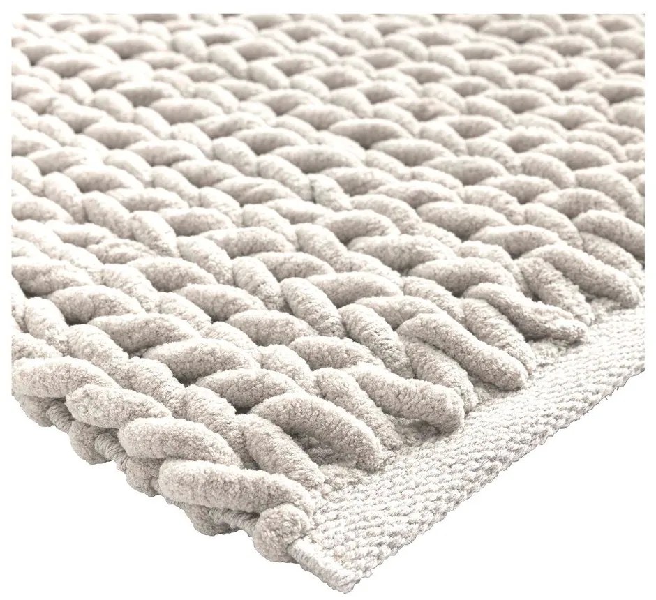 Krémová kúpeľňová predložka 50x80 cm Ariel – douceur d'intérieur