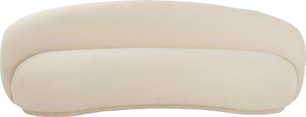 Bielá velká sofa Lounge Snow Poplar - 234*116*73cm