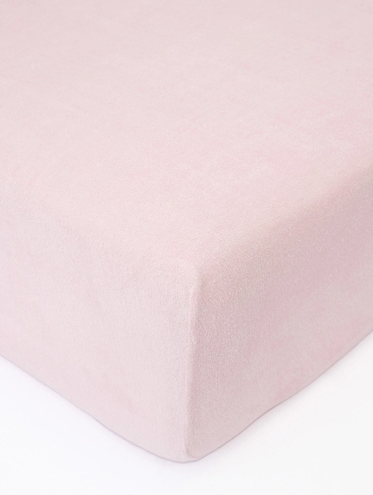 Froté plachta 220 × 200 cm - staroružová