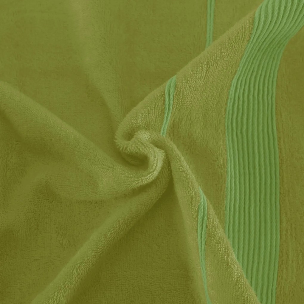 BAMBUSOVÝ UTERÁK BAMBOO 50X90 CM ZELENÁ