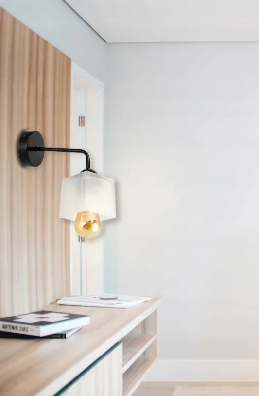 Nástenná lampa 1x E27 LOFT edison LED nad zrkadlové sklo