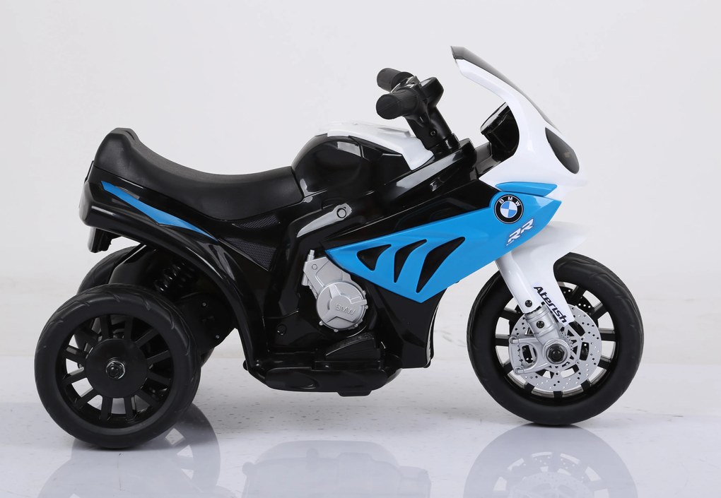 Elektrická motorka BMW S1000RR modré
