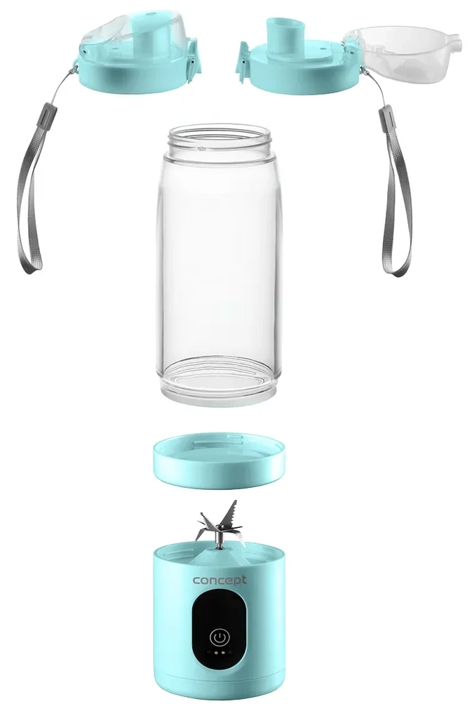 Concept SM4002 dobíjací smoothie FitMaker, modrá