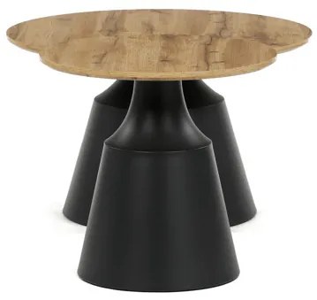 Autronic BONTEC Konferenčný stolík 70x70cm, mdf, dub artisan, CT-F4150 ART Farba: Hnedá