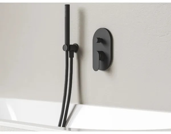 Ravak X070466 - podomietková sprchová batéria CHROME čierna