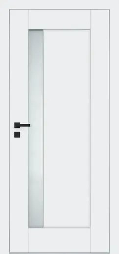 DRE Estra interiérové dvere naturel 11 ľavé 70 cm bílá matná ESTRA11BM70L