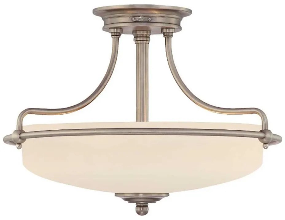 Elstead QZ-GRIFFIN-SFS-AN - Prisadený luster GRIFFIN 3xE27/100W/230V matný chróm