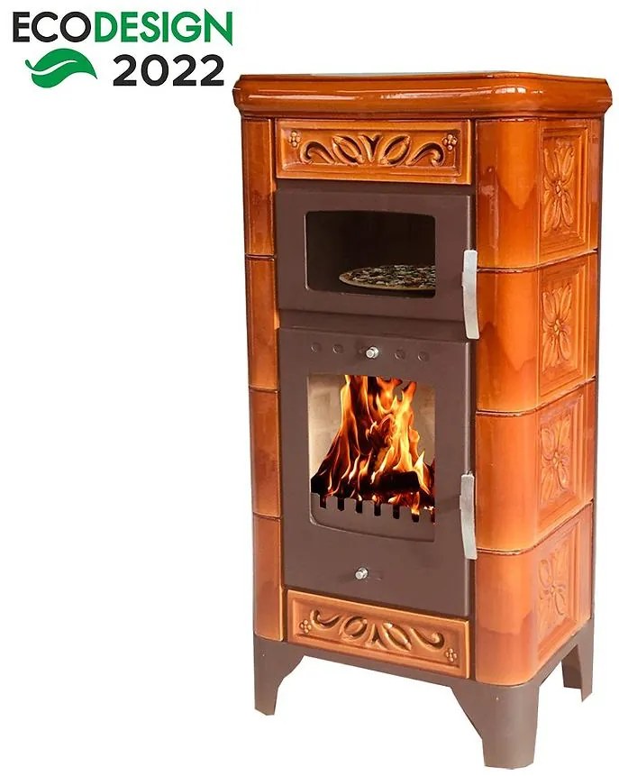 Krbové kachle Bologna II goldbrown 6kw