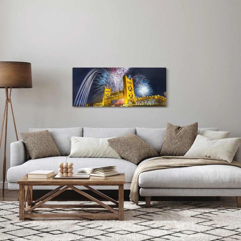 Obraz - Silvestrovská noc (120x50 cm)