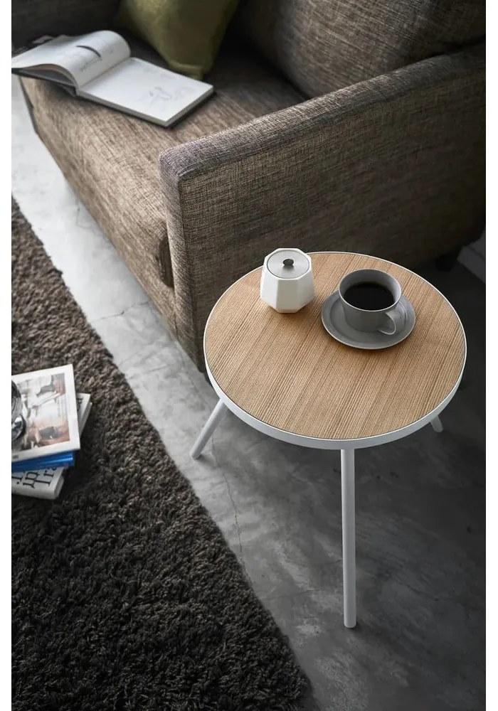 Okrúhly odkladací stolík 48x49 cm Tower – YAMAZAKI