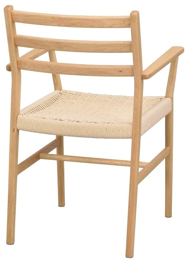 Jedálenská stolička v prírodnej farbe Harlan – Rowico