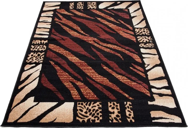 TA Koberec J313A ČIERNY ATLAS PP Rozmer: 130x190 cm