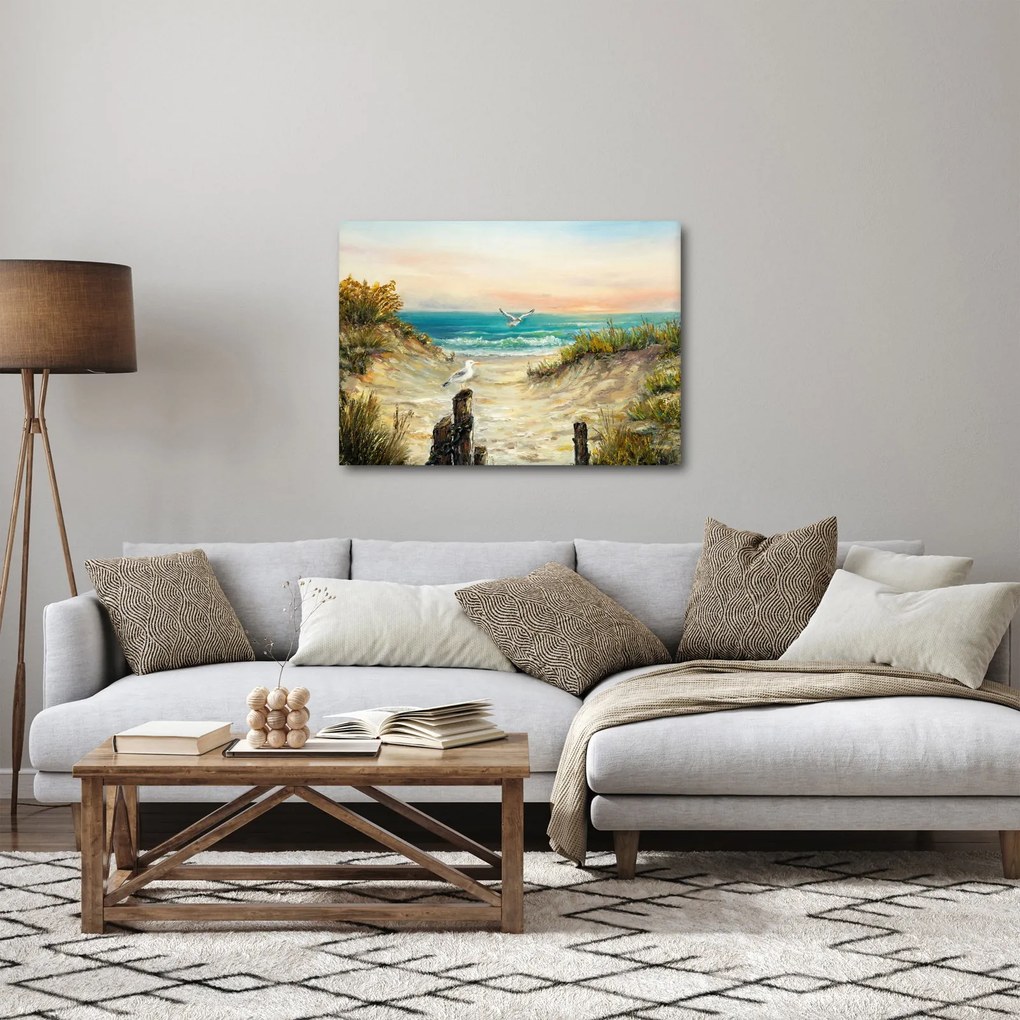 Obraz - Piesočná pláž (70x50 cm)