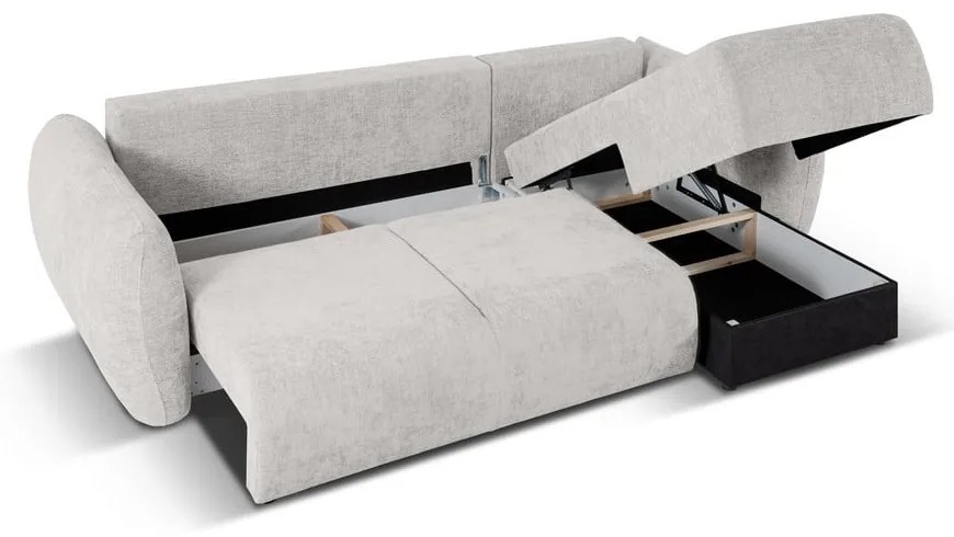 Svetlosivá rohová pohovka (pravý roh) Matera – Cosmopolitan Design