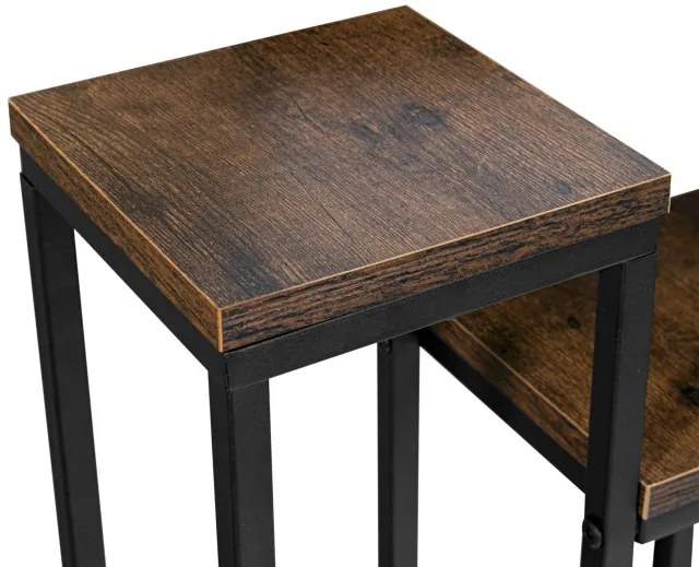 Stojan na kvety ANTIRES RUSTIC čierny