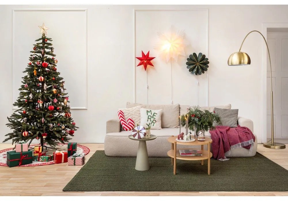 Dekoračný vankúš s vianočným motívom 50x30 cm Candy Cane - Catherine Lansfield