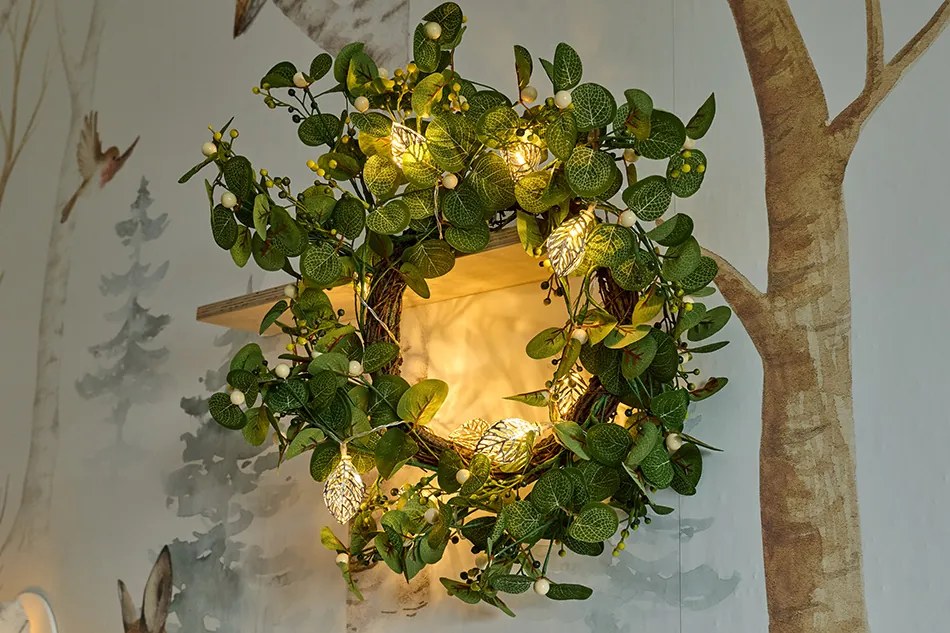 DECOLED Věnec, prům. 40 cm, široký 12 cm